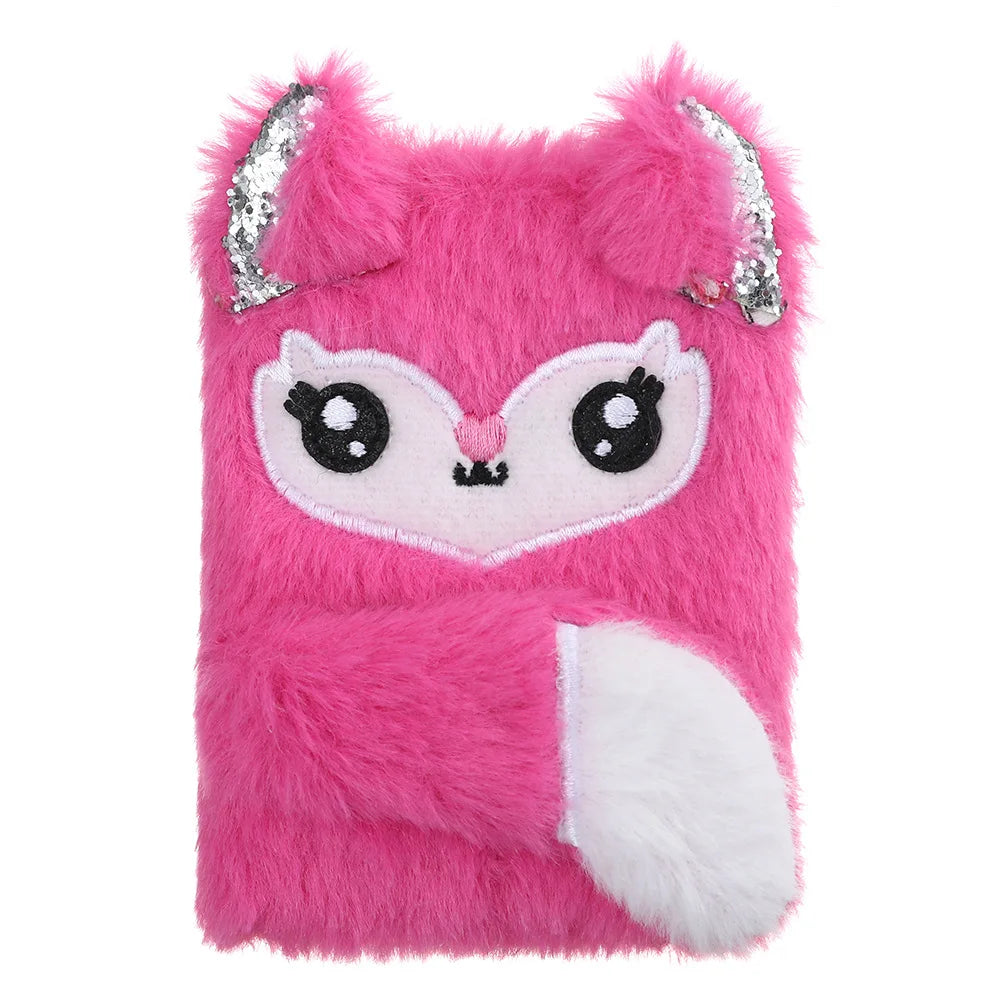 Cartoon Bunny Plush Notebook