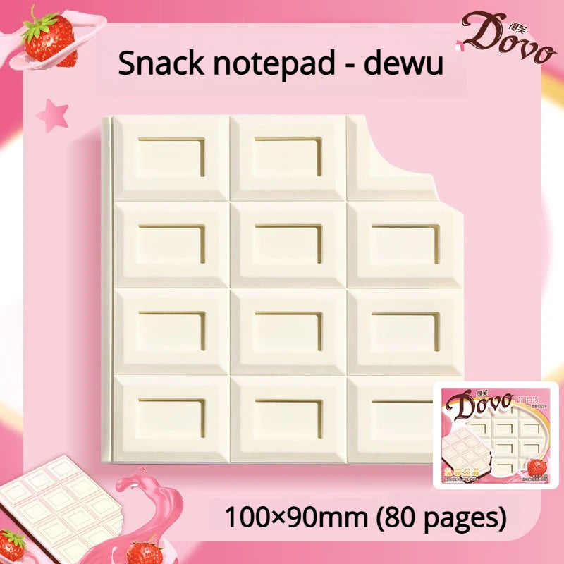Mini Dessert-Shaped Notebook Pocket Diary