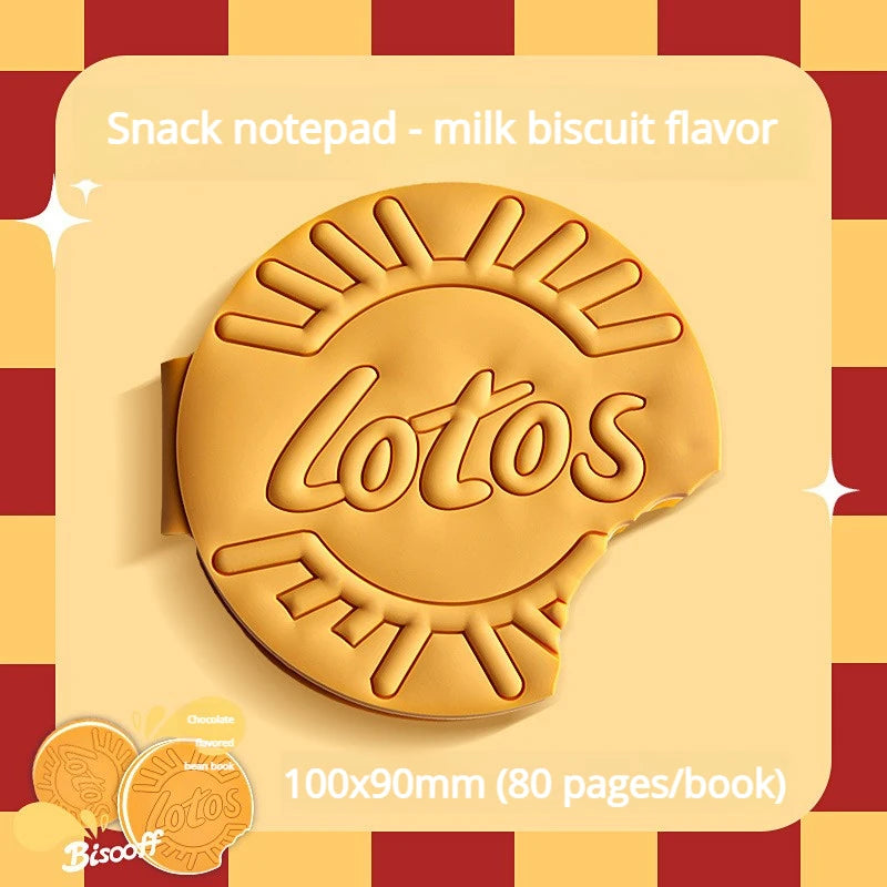 Mini Dessert-Shaped Notebook Pocket Diary
