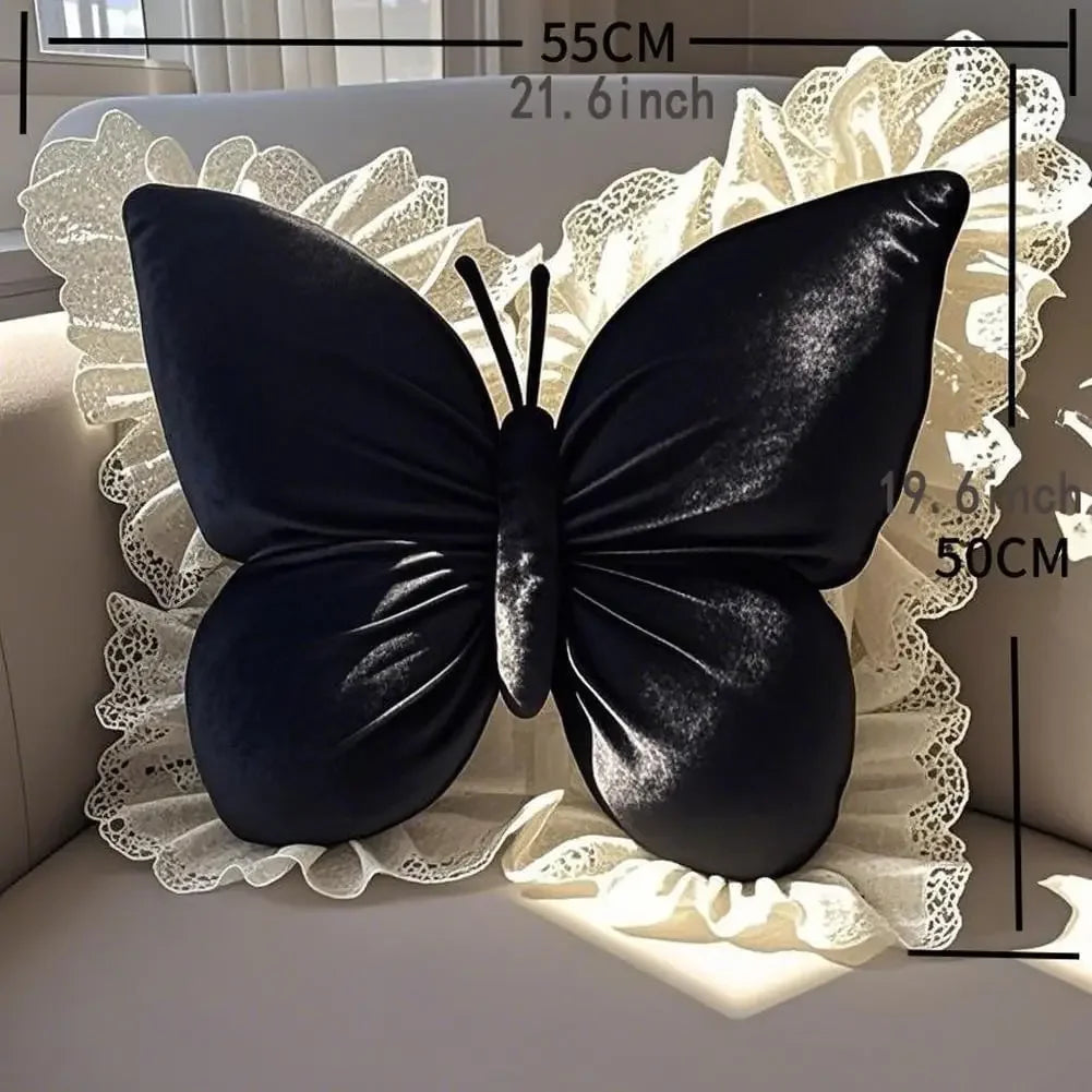 Cute Princess Butterfly Office Pillow