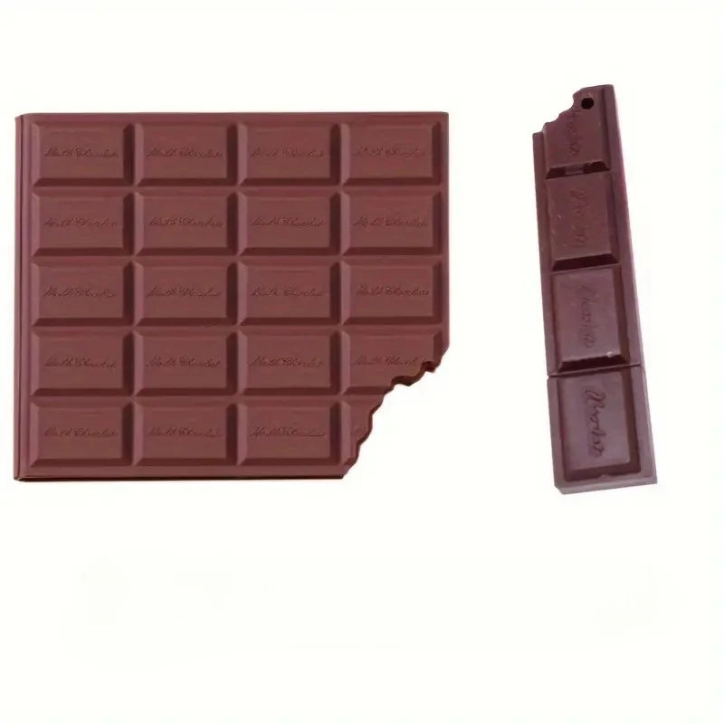80 Pages/Set Creative Chocolate Shaped Pocket Notebook& Pen Set