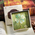 Iron Feather & Clover Bookmark