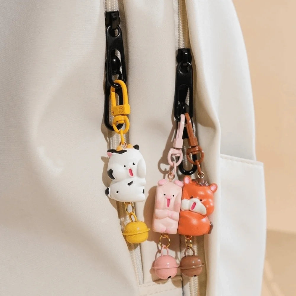 3 Pcs Magnetic Magnetic Snap Keychain