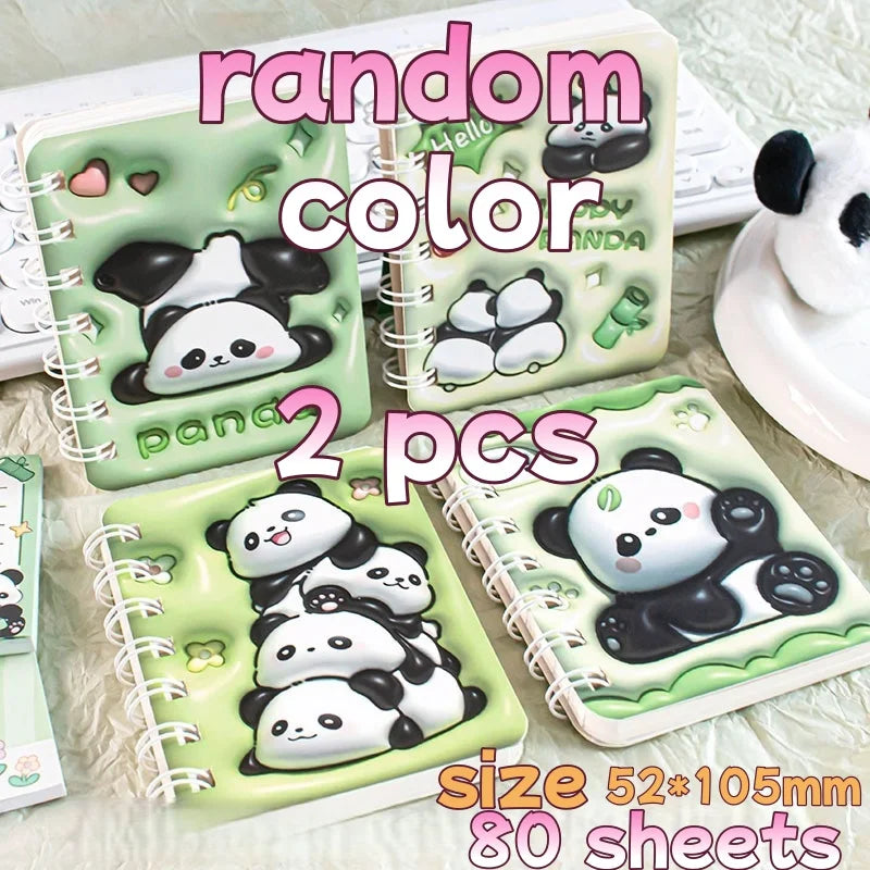 3D Cover Puff A7 Notebook