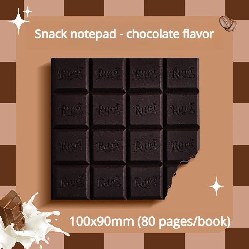 Mini Dessert-Shaped Notebook Pocket Diary
