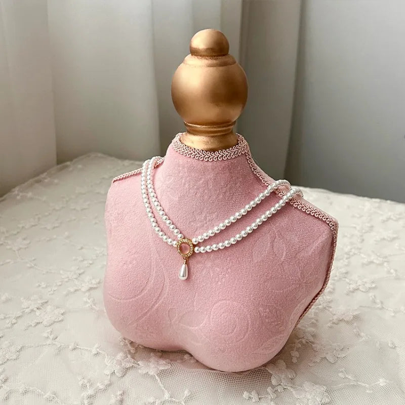 Mannequin Necklace Display Stand Jewelry Organizer