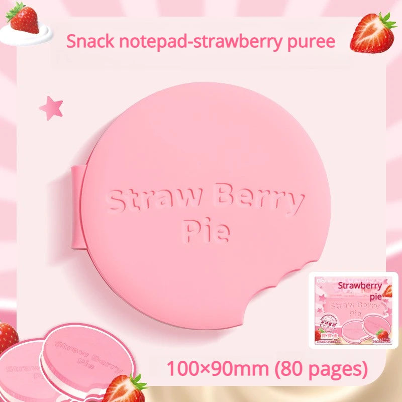 Mini Dessert-Shaped Notebook Pocket Diary