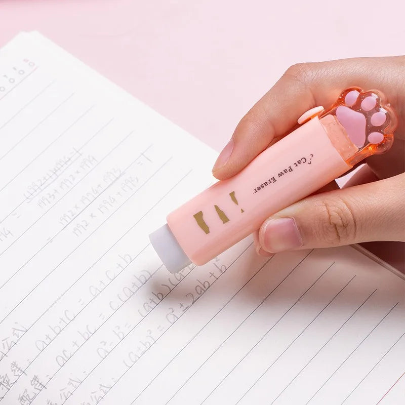 4PCS Children's School Rubber Eraser Pencil Stationery