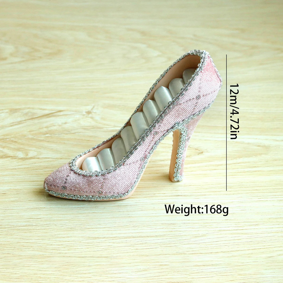 High Heel and Couch shape Metal Jewelry Organizer