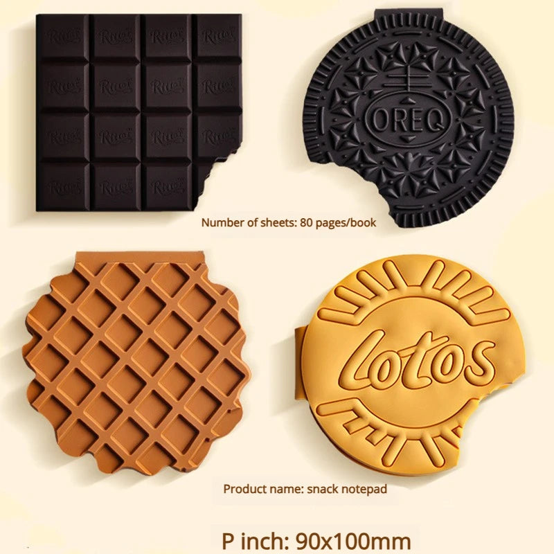 Mini Dessert-Shaped Notebook Pocket Diary
