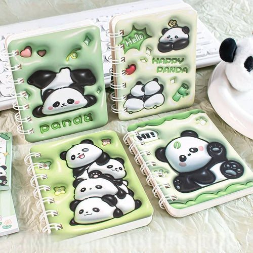 3D Cover Puff A7 Notebook