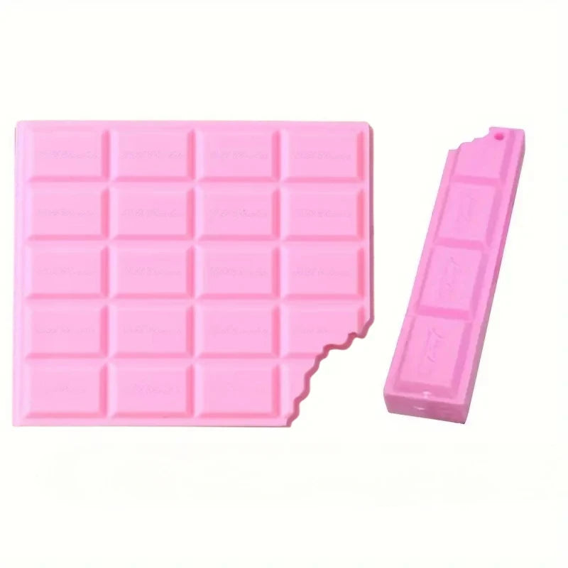80 Pages/Set Creative Chocolate Shaped Pocket Notebook& Pen Set