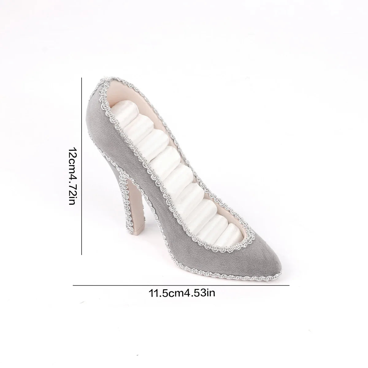 High Heel and Couch shape Metal Jewelry Organizer