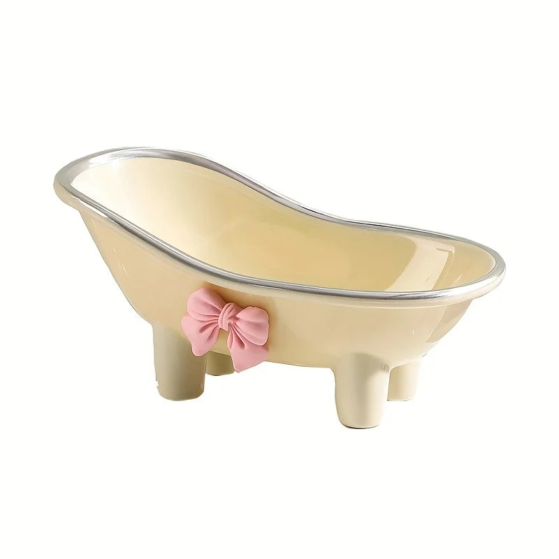Mini Bathtub-Shaped Soap Dish