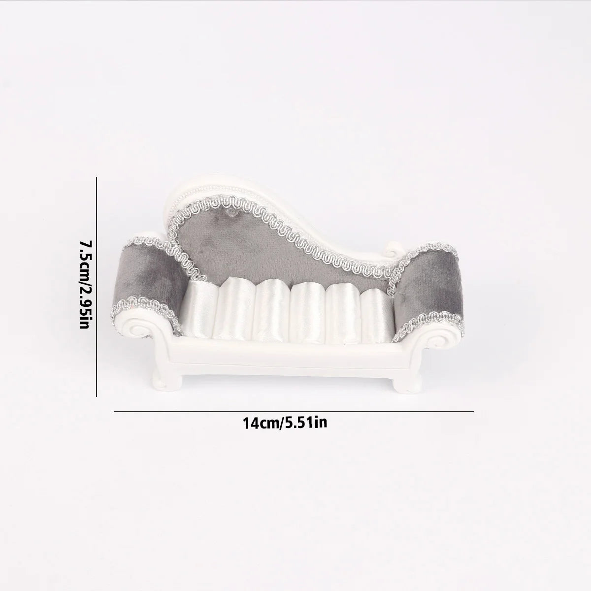 High Heel and Couch shape Metal Jewelry Organizer