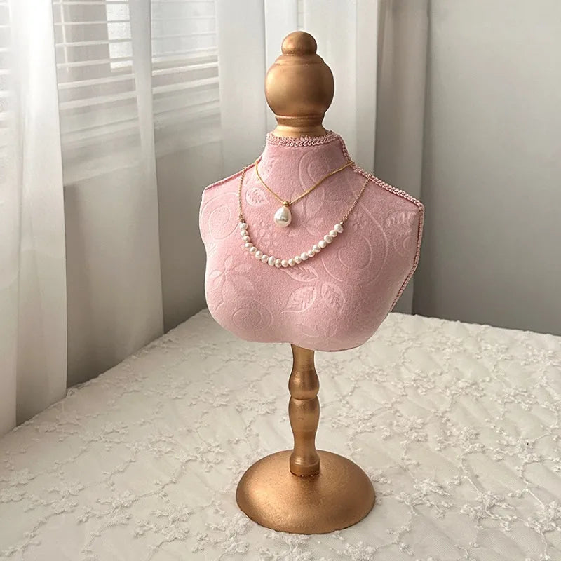 Mannequin Necklace Display Stand Jewelry Organizer